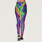 psychedelisch leggings (Rückseite)