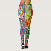psychedelisch leggings (Rückseite)