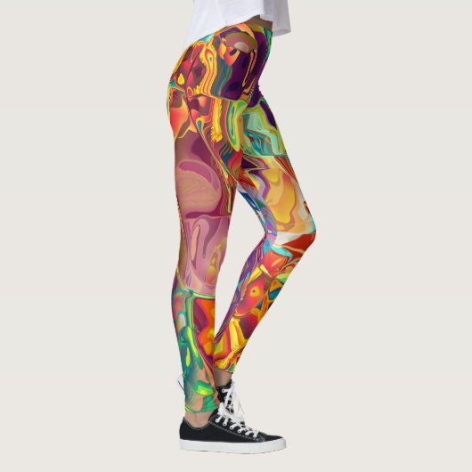 psychedelisch leggings (Rechts)