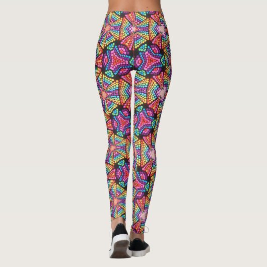 psychedelisch leggings (Rückseite)