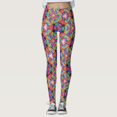 psychedelisch leggings (Vorderseite)