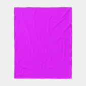 Psychedelisch Lila Fleecedecke (Vorderseite)