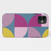 Psychedelisch lila Rosa Farben Mo Case-Mate iPhone Hülle (Rückseite (Horizontal))