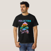 Psychedelisch Magic Mushrooms T-Shirt (Vorne ganz)