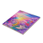 Psychedelisch mehrschichtige Traumfantasy bunt Fliese (Seite)