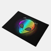 Psychedelisch Mensch Schädel Thunder_Cove Fußmatte (Schrägansicht)