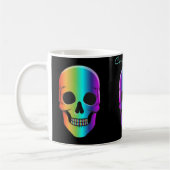 Psychedelisch Mensch Schädel Thunder_Cove Kaffeetasse (Links)