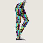 Psychedelisch Mensch Schädel Thunder_Cove Leggings (Rechts)