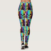 Psychedelisch Mensch Schädel Thunder_Cove Leggings (Rückseite)