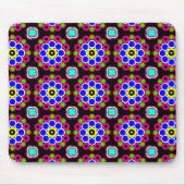 Psychedelisch Modernes Persisches Rug Muster Mousepad (Vorne)