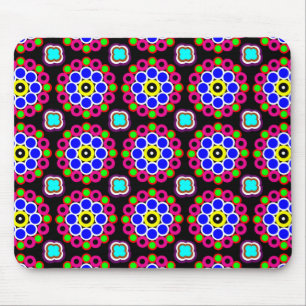 Psychedelisch Modernes Persisches Rug Muster Mousepad