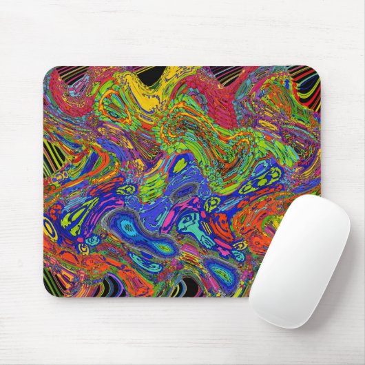 psychedelisch mousepad (Mit Mouse)