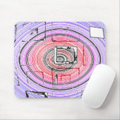 psychedelisch mousepad (Mit Mouse)