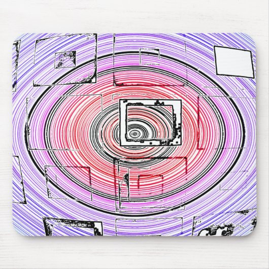 psychedelisch mousepad (Vorne)