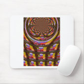 Psychedelisch Osterkaleidoskop Art Print Mousepad (Mit Mouse)