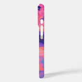 Psychedelisch pastellfarbene Skyphon Case-Mate iPhone Hülle (Rückseite / Links)