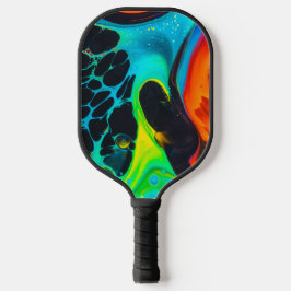 psychedelisch pickleball schläger
