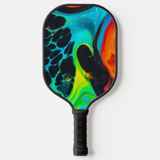 psychedelisch pickleball schläger (Vorderseite)
