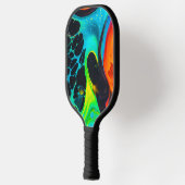 psychedelisch pickleball schläger (Links)
