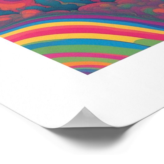 psychedelisch poster (Ecke)