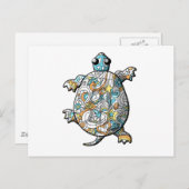 psychedelisch postkarte (Vorne/Hinten)