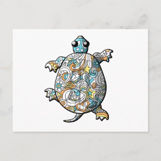 psychedelisch postkarte (Vorderseite)