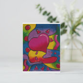 psychedelisch postkarte (Stehend Vorderseite)