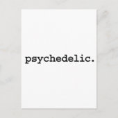 psychedelisch. postkarte (Vorderseite)