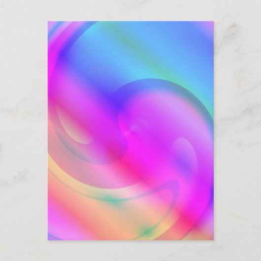 psychedelisch postkarte (Vorderseite)