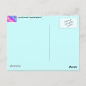psychedelisch postkarte (Rückseite)
