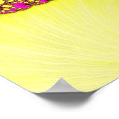 Psychedelisch Rabbit Hole Fraktal Abstrakt Art Poster (Ecke)