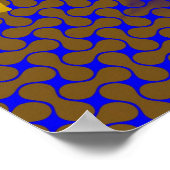 Psychedelisch Retro Vape Herz Poster (Ecke)