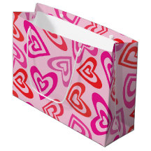 Psychedelisch Rosa Herz Valentinstag
