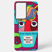 psychedelisch samsung galaxy hülle (Rückseite)