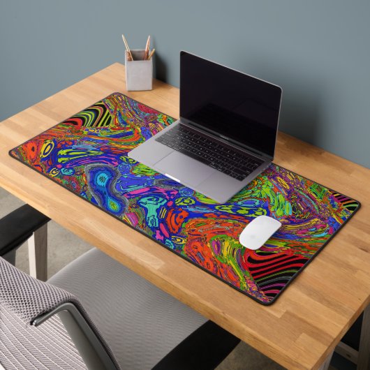 psychedelisch schreibtischunterlage (Büro 2)