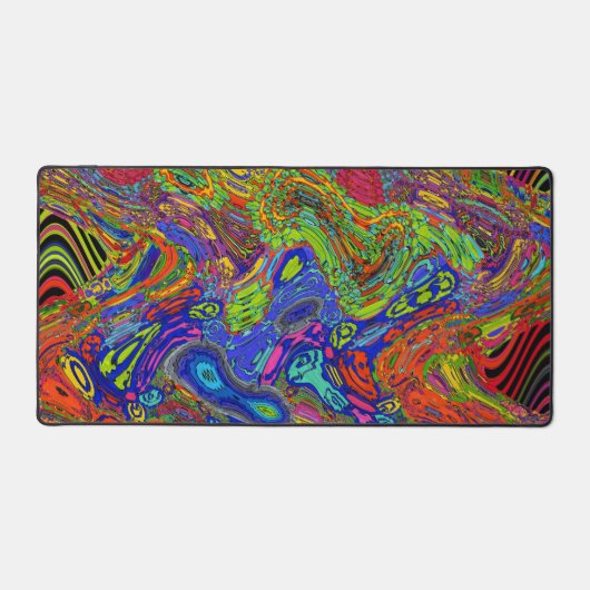 psychedelisch schreibtischunterlage (Vorderseite)