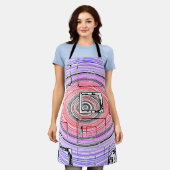 psychedelisch schürze (Getragen)