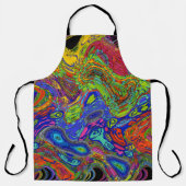 psychedelisch schürze (Vorderseite)