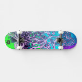 Psychedelisch Skateboard (Horizontal)