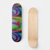 psychedelisch skateboard (Vorderseite)