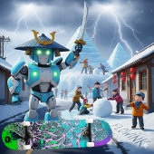 Psychedelisch Skateboard