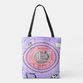 psychedelisch tasche (Rückseite)