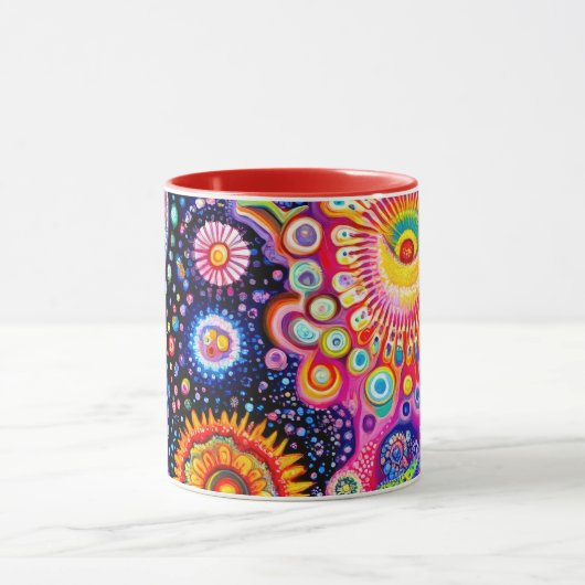 psychedelisch tasse (Zentrum)