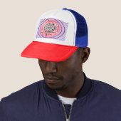 psychedelisch truckerkappe (Beispiel)