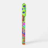 Psychedelisch verzerrte Faces Phone Case iPhone Hülle (Rechte Seite)