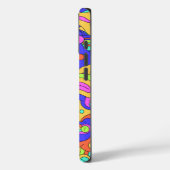 Psychedelisch verzerrte Gesichter iPhone / iPad Ge Case-Mate iPhone Hülle (Rückseite / Links)