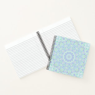 Psychedelisch Verzierte Hippie Mandala Notizblock