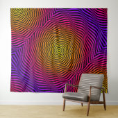 Psychedelisch Wandteppich (Beispiel (Horizontal))