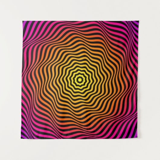 psychedelisch wandteppich (Vorderseite)