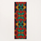 psychedelisch yogamatte (Rückseite)